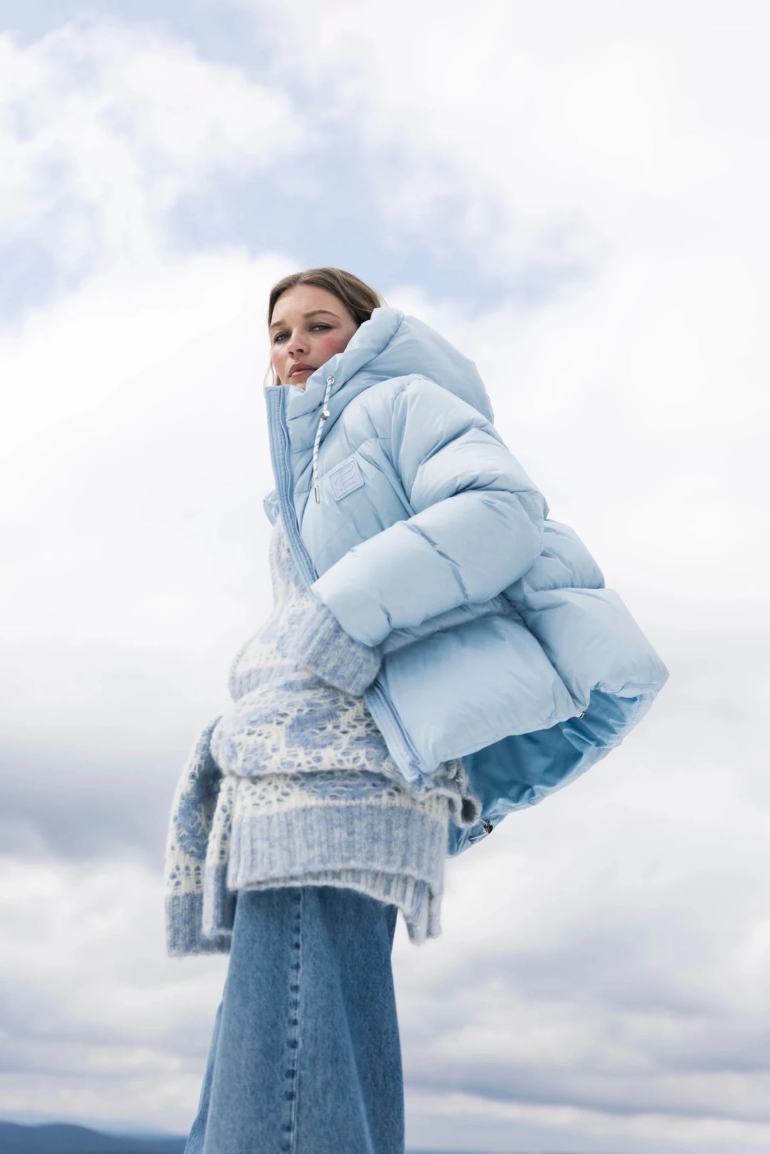 Dusk Down Jacket Ice Blue | Yttertøy | Smuk