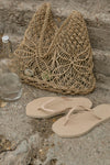 Tapered Flip Flop Eggnog