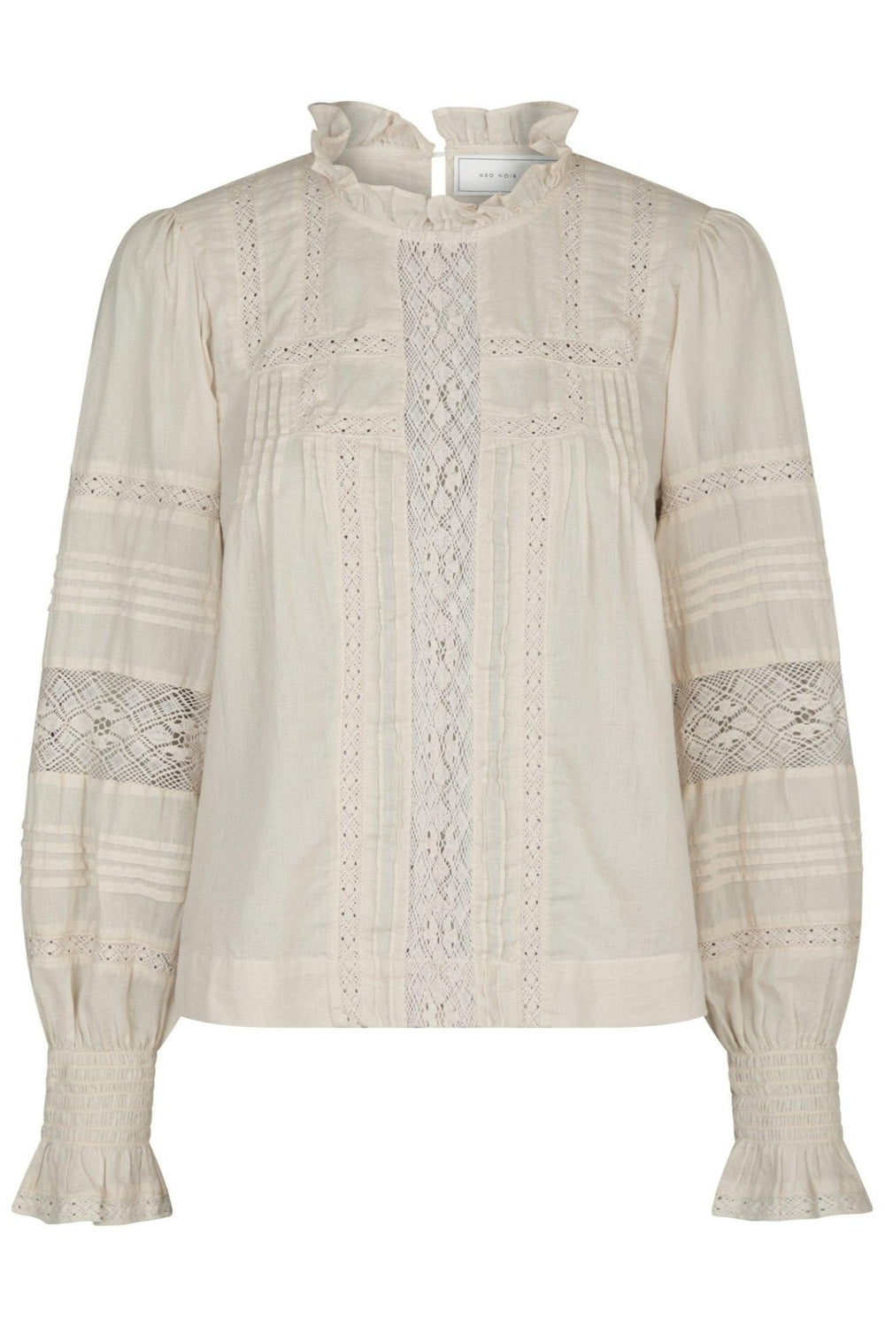 Ebba S Voile Blouse Ivory | Skjorter og bluser | Smuk - Dameklær på nett
