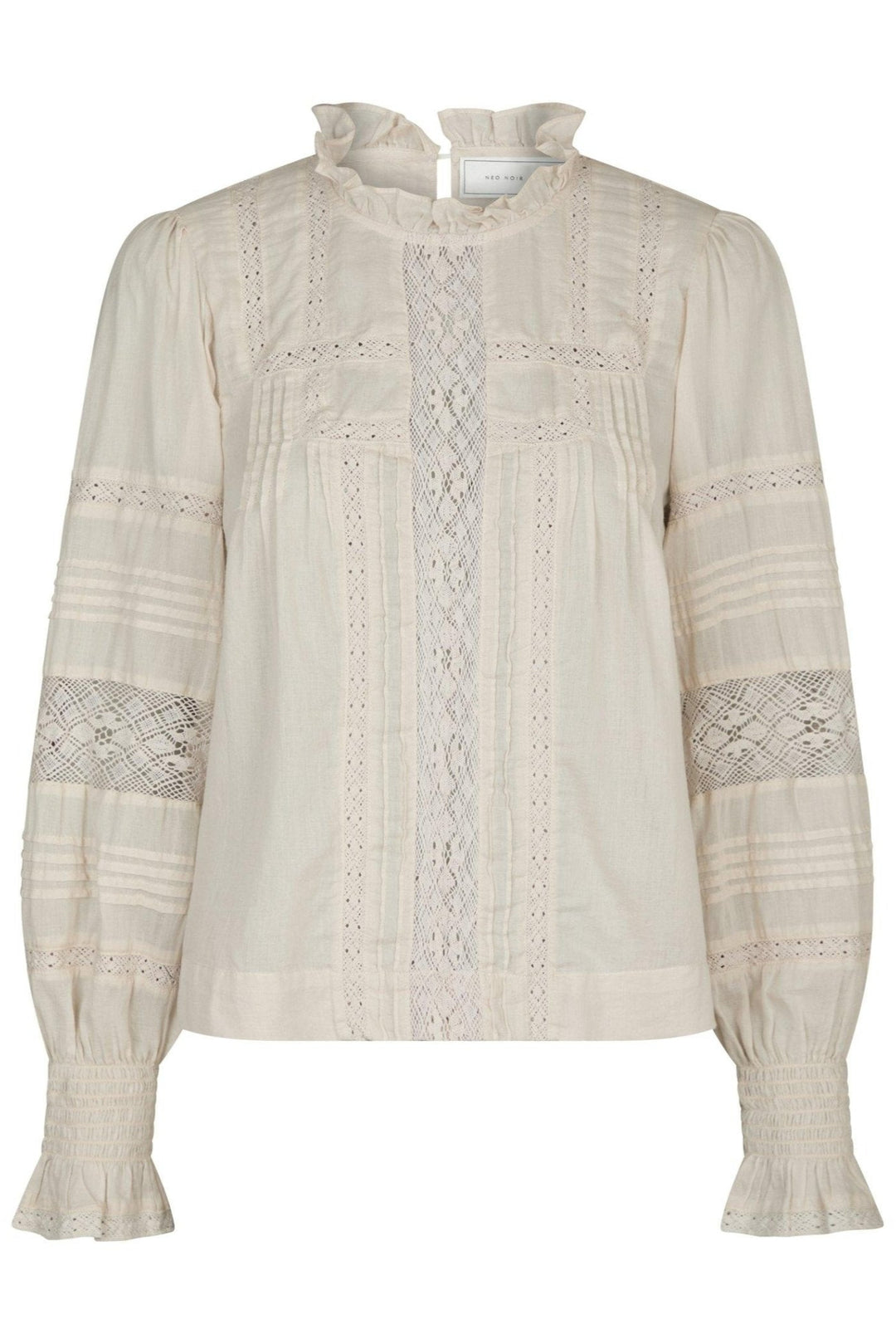 Ebba S Voile Blouse Ivory | Skjorter og bluser | Smuk - Dameklær på nett
