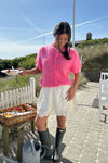 Ida Ss Cardigan Pink