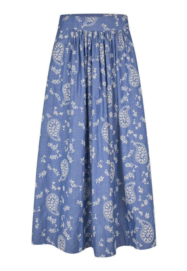 Edda Ns Skirt Flower Paisley | Skjørt | Smuk - Dameklær på nett