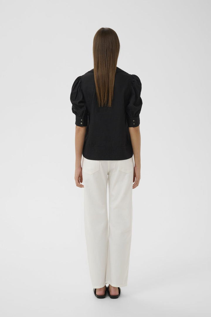 Edithiw Blouse Black | Skjorter og bluser | Smuk