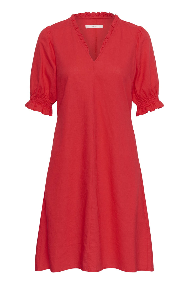 Edithiw Rigitta Dress Poppy Red | Kjoler | Smuk