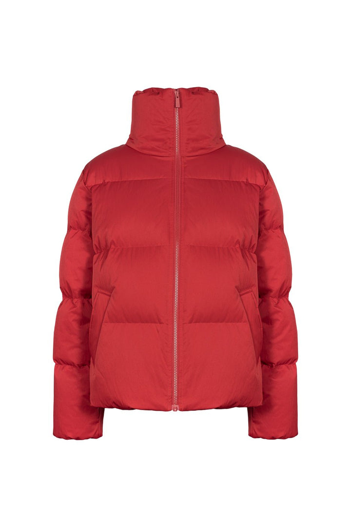 Edmont Down Jacket Red | Yttertøy | Smuk - Dameklær på nett