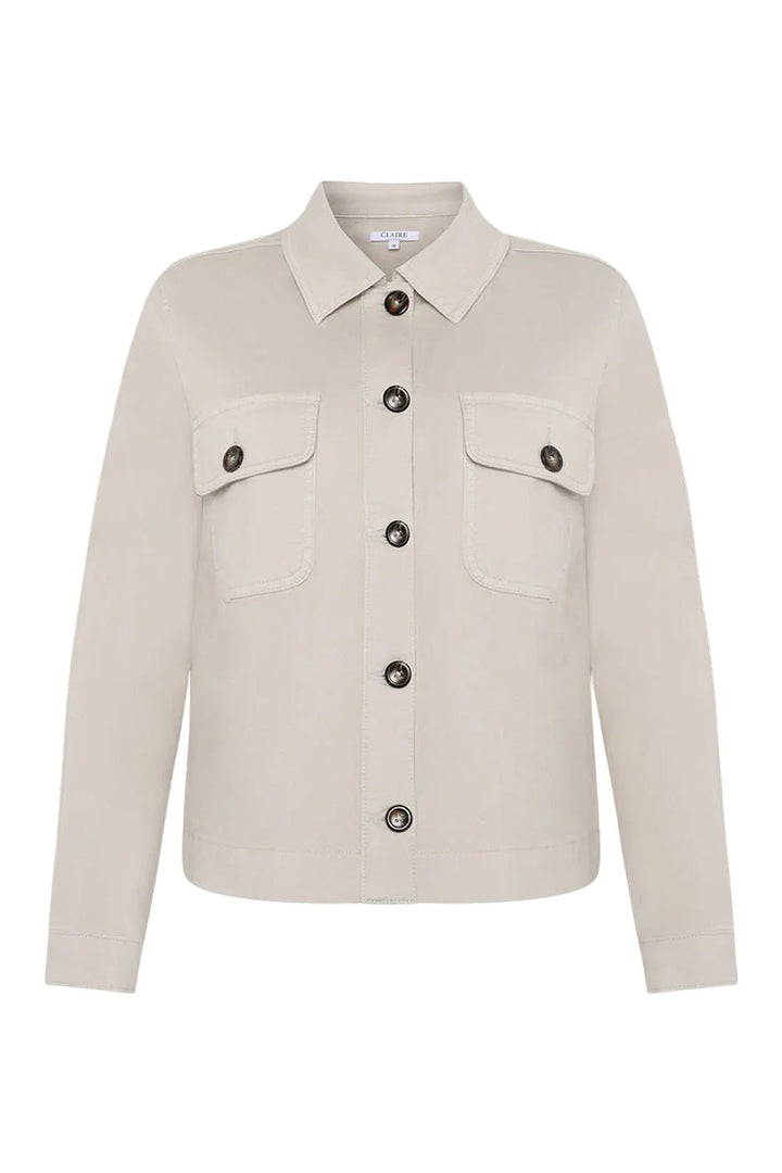 Elana Shirt Sand Stone | Skjorter og bluser | Smuk
