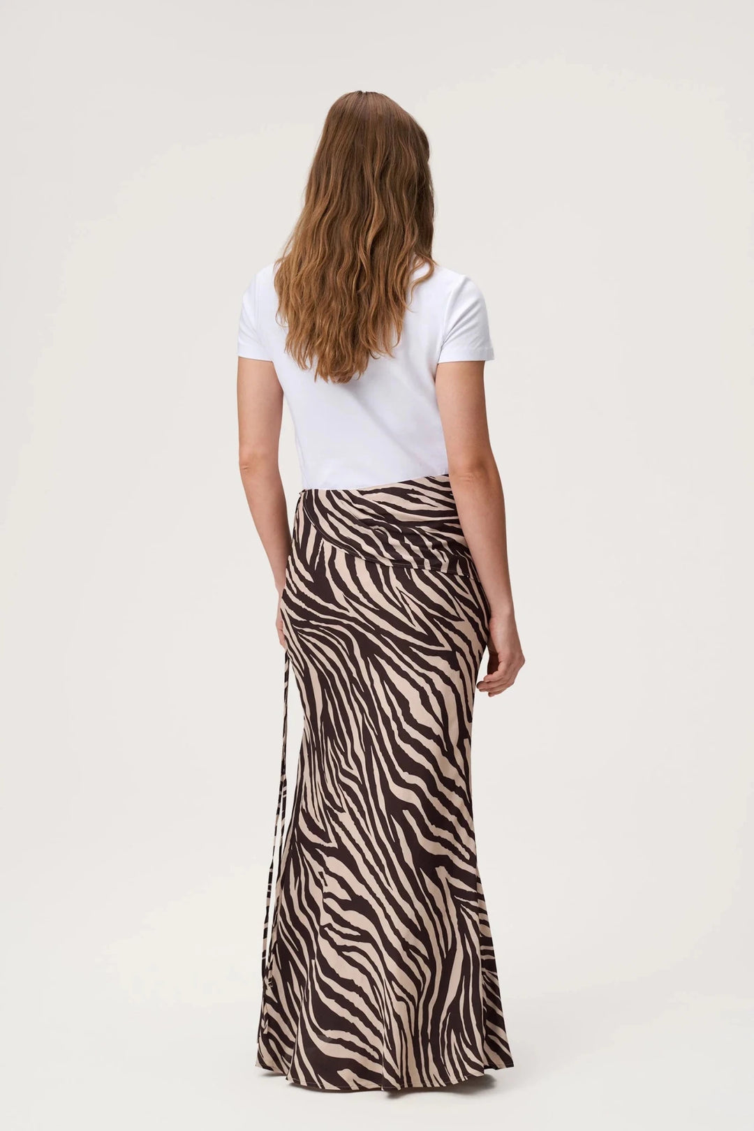 Elba Skirt Brown Zebra | Skjørt | Smuk