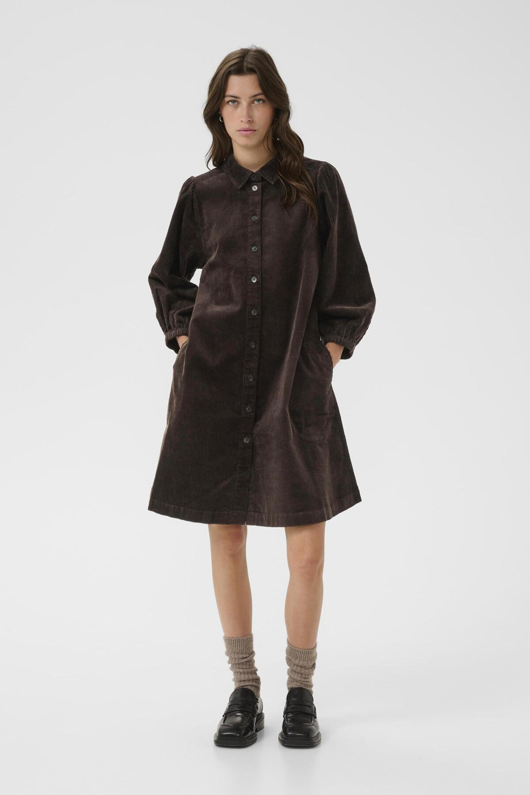 Eleina Dress Ganache | Kjoler | Smuk - Dameklær på nett