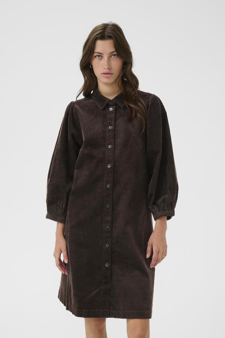 Eleina Dress Ganache | Kjoler | Smuk - Dameklær på nett