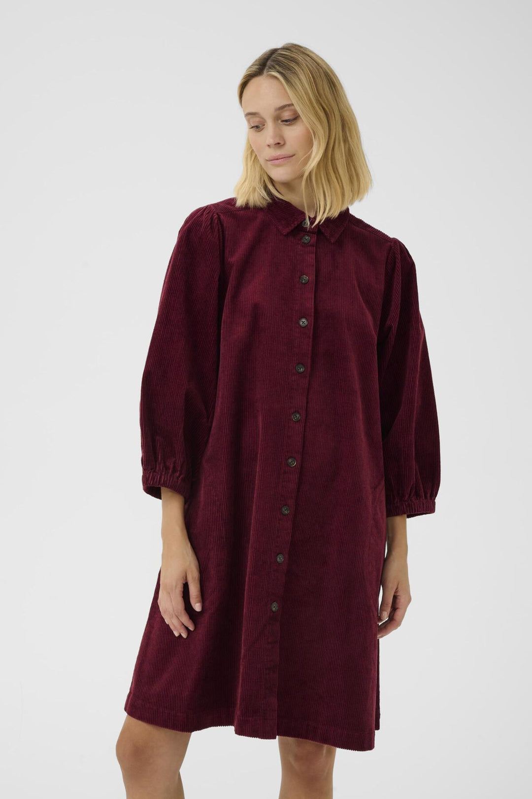 Eleina Dress Tawny Port | Kjoler | Smuk - Dameklær på nett