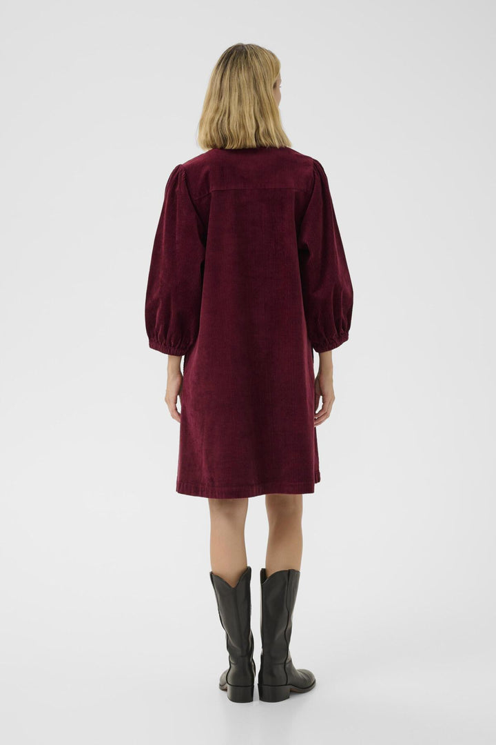 Eleina Dress Tawny Port | Kjoler | Smuk - Dameklær på nett