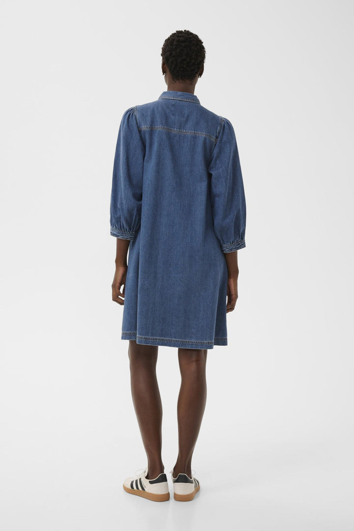 Eleinar Dress Medium Blue Denim | Kjoler | Smuk