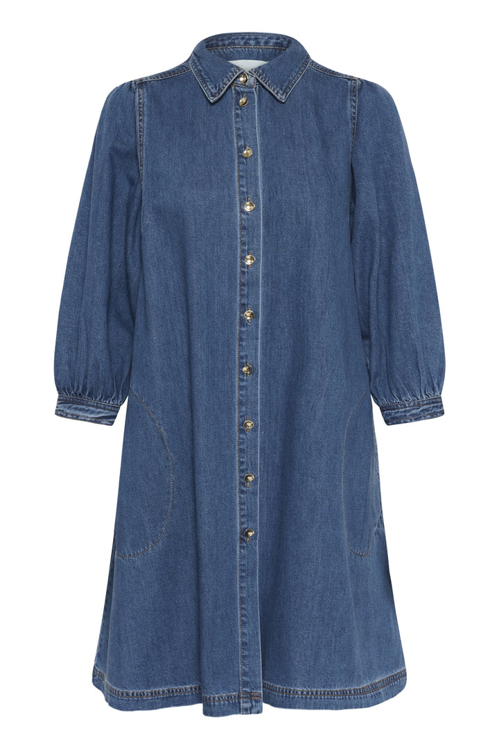 Eleinar Dress Medium Blue Denim | Kjoler | Smuk