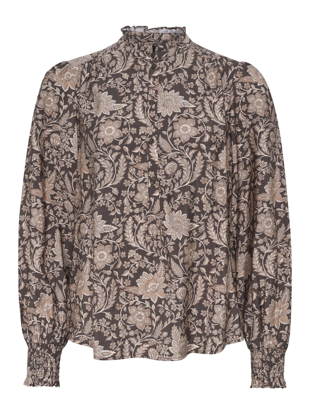 Elena Blouse Cappuchino | Skjorter og bluser | Smuk