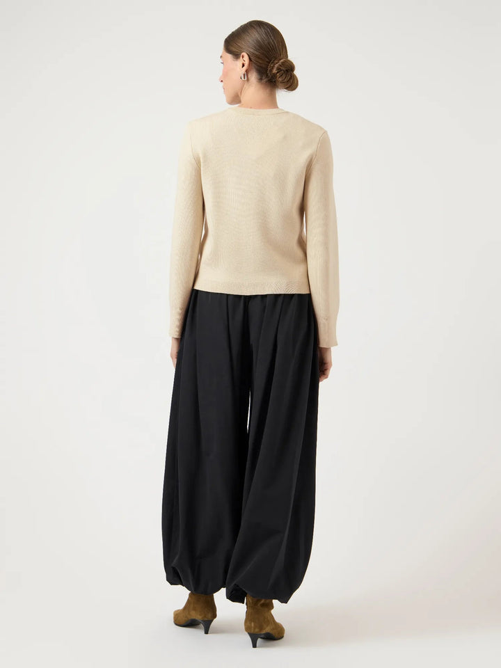 Elena Ls Knit Cardigan Birch | Genser | Smuk