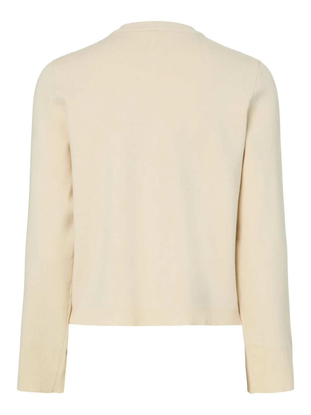 Elena Ls Knit Cardigan Birch | Genser | Smuk