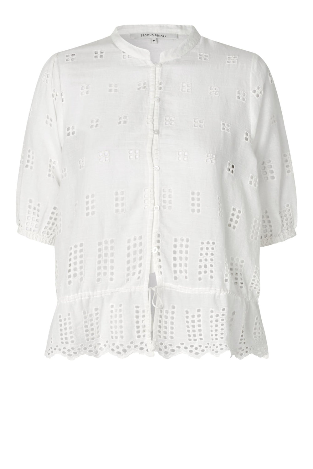Elenore Shirt White Alyssum | Skjorter og bluser | Smuk - Dameklær på nett