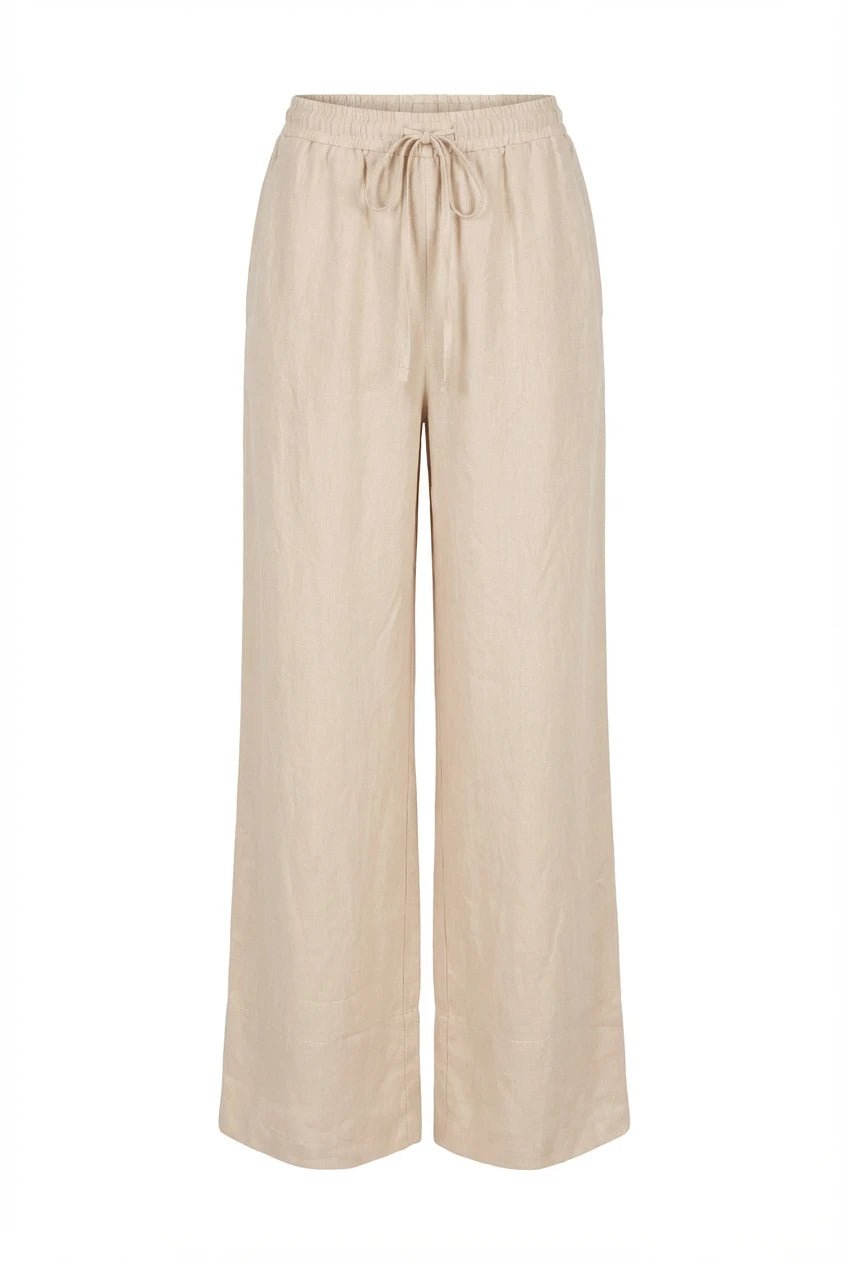 Elida Pant Biscotti Linen | Bukser | Smuk