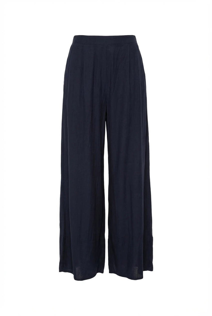 Elida Pant Sailing Blue Linen | Bukser | Smuk