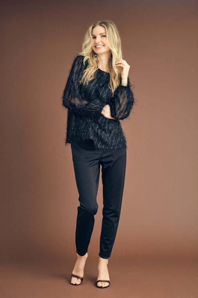 Elini Blouse Black | Skjorter og bluser | Smuk - Dameklær på nett