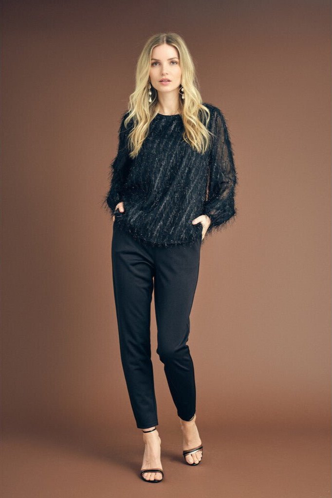 Elini Blouse Black | Skjorter og bluser | Smuk - Dameklær på nett