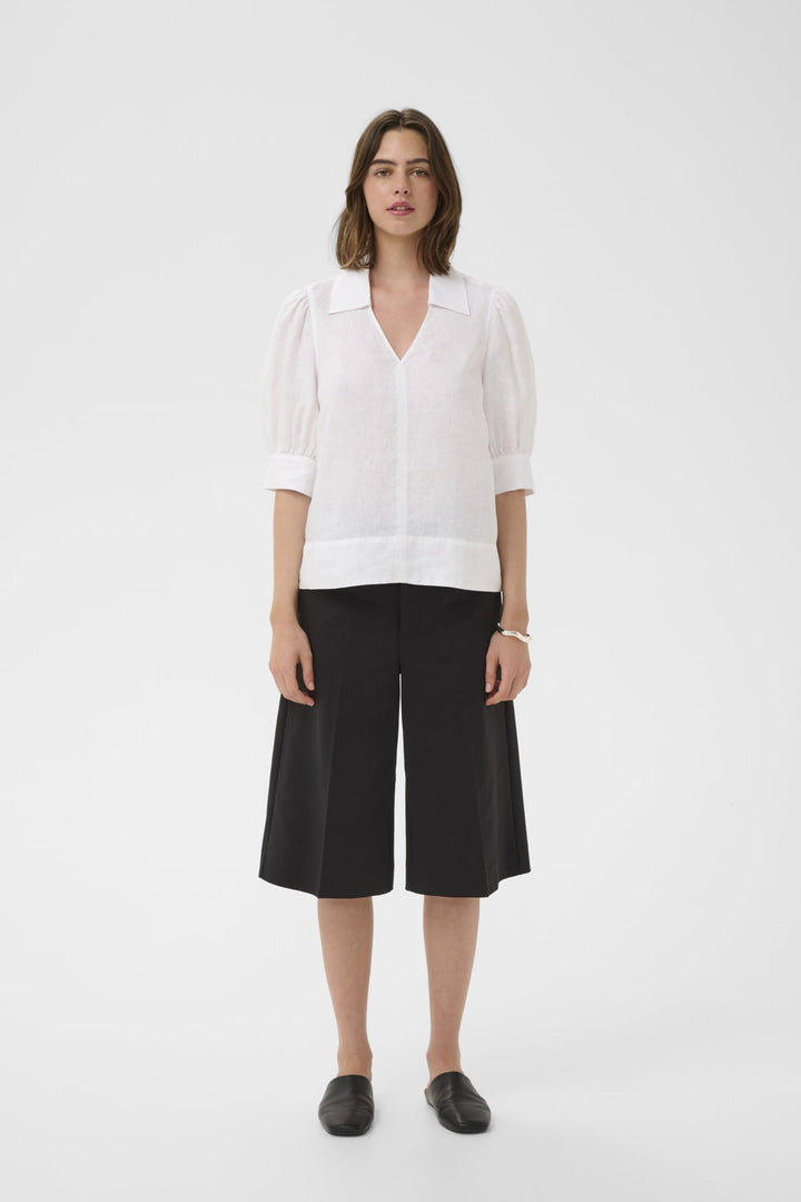 Elinoriw Edith Blouse Pure White | Skjorter og bluser | Smuk