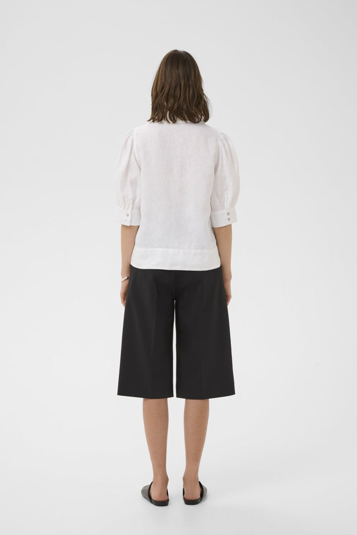 Elinoriw Edith Blouse Pure White | Skjorter og bluser | Smuk
