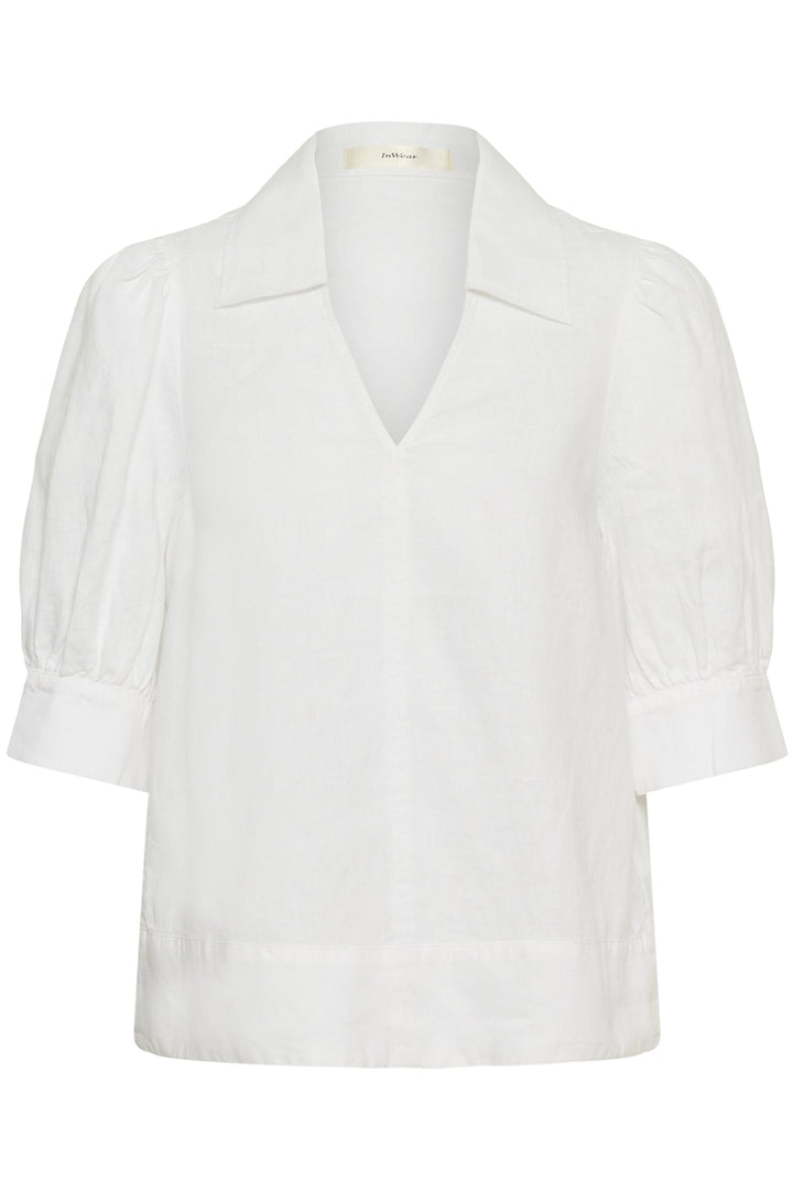 Elinoriw Edith Blouse Pure White | Skjorter og bluser | Smuk