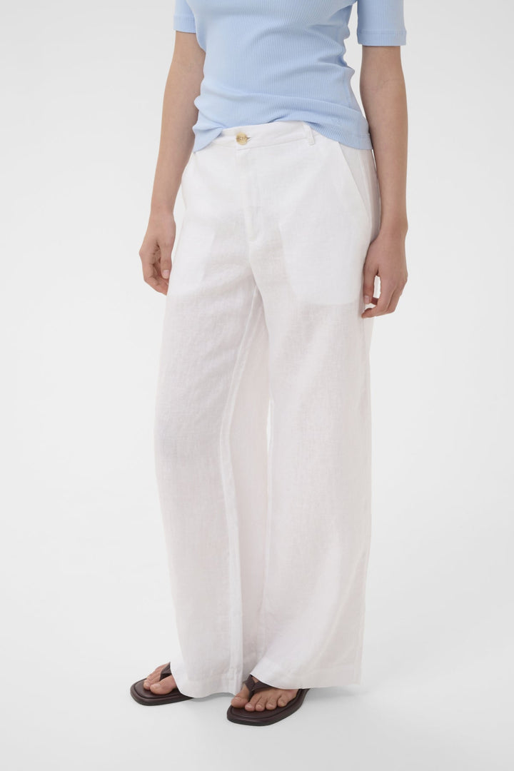 Elinoriw Solina Pants Pure White | Bukser | Smuk