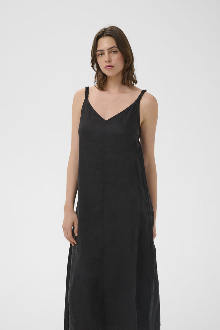 Elinoriw Strap Dress Black | Kjoler | Smuk