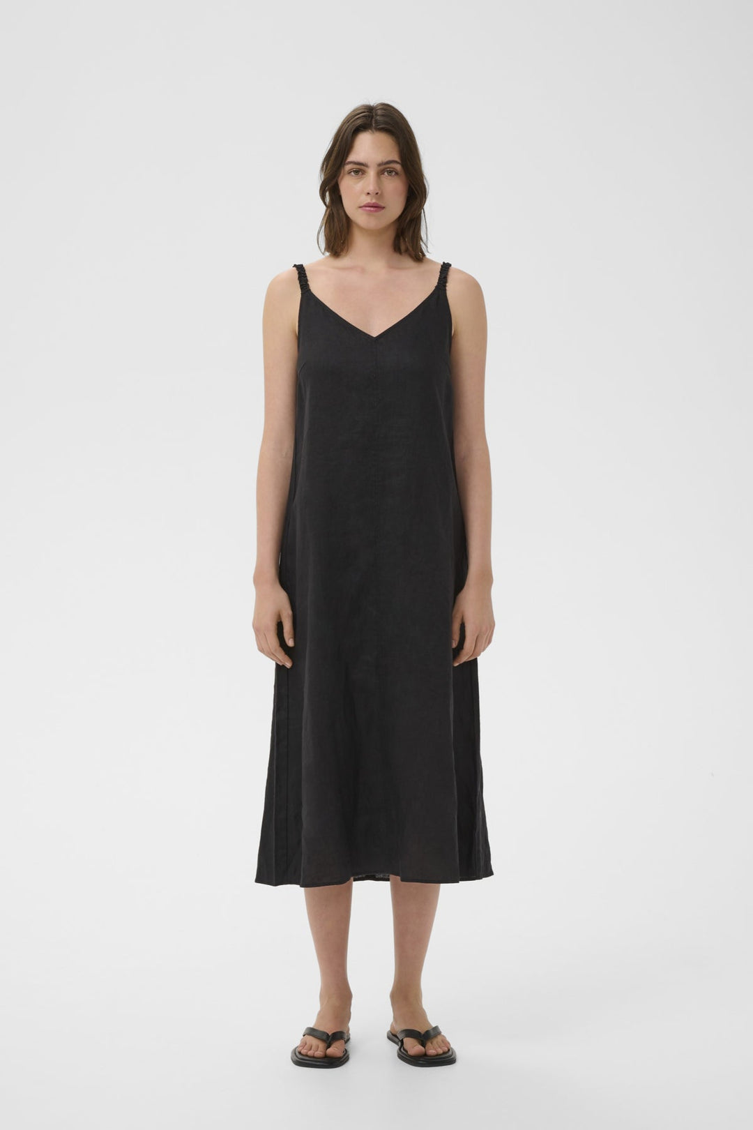 Elinoriw Strap Dress Black | Kjoler | Smuk