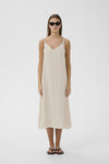 Elinoriw Strap Dress Ecru