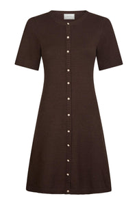 Elise Knit Dress Brown