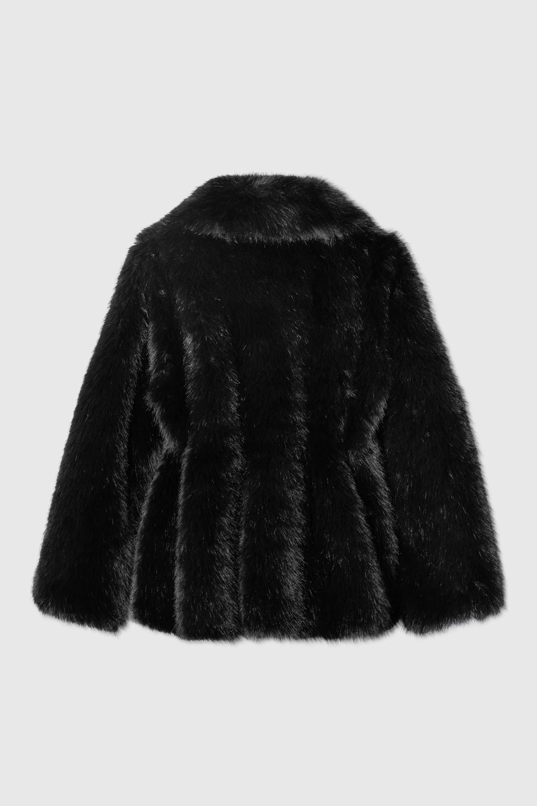 Ellie Fake Fur Jacket Black | Yttertøy | Smuk