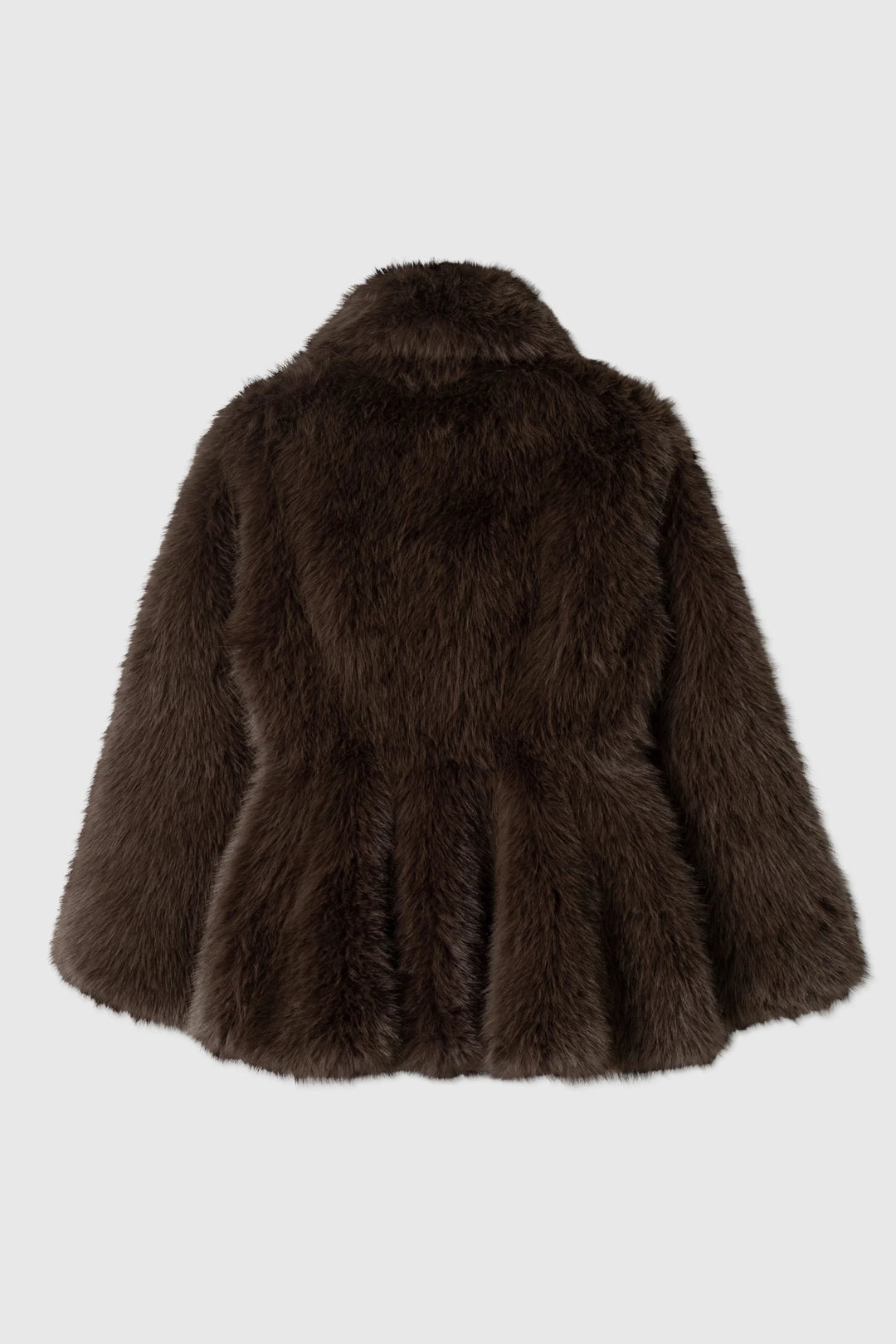 Ellie Fake Fur Jacket Brown | Yttertøy | Smuk