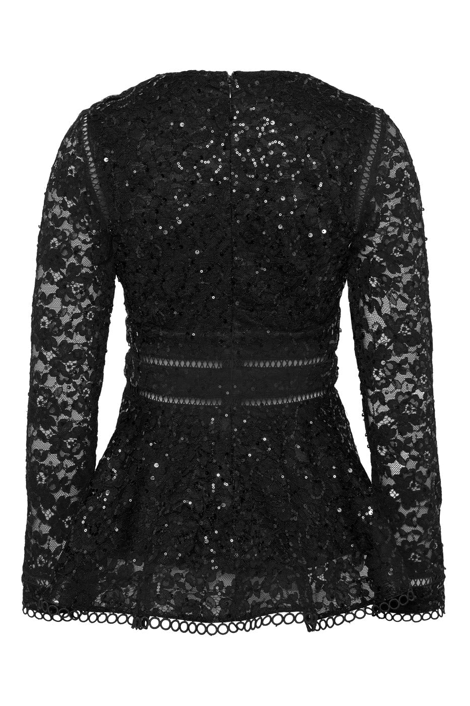 Ellie Top Black Lace | Skjorter og bluser | Smuk - Dameklær på nett