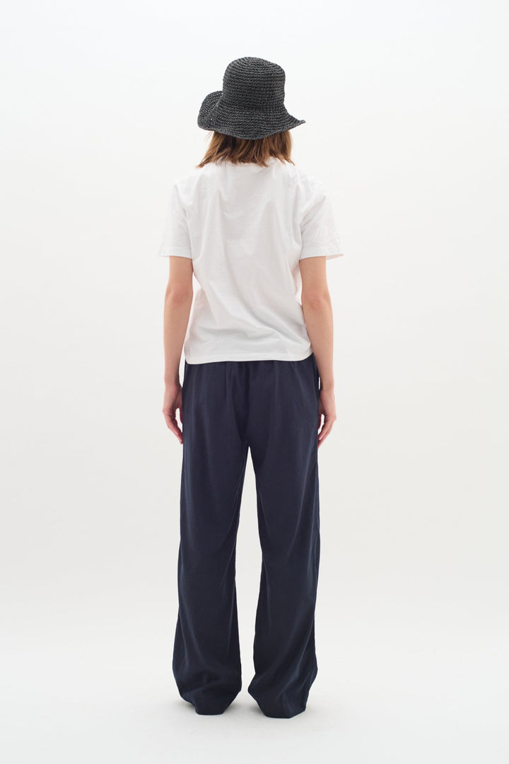 Ellieiw Pants Marine Blue | Bukser | Smuk - Dameklær på nett
