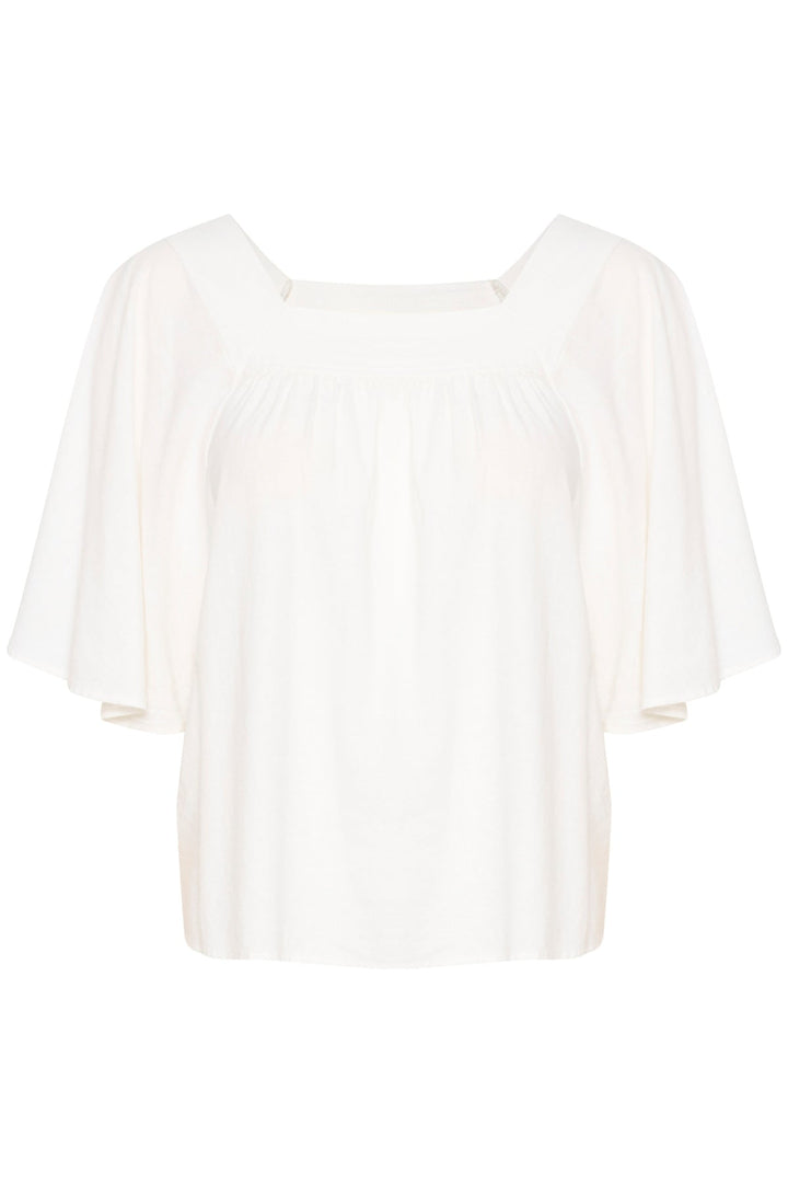 Ellieiw Top Pure White | Skjorter og bluser | Smuk - Dameklær på nett