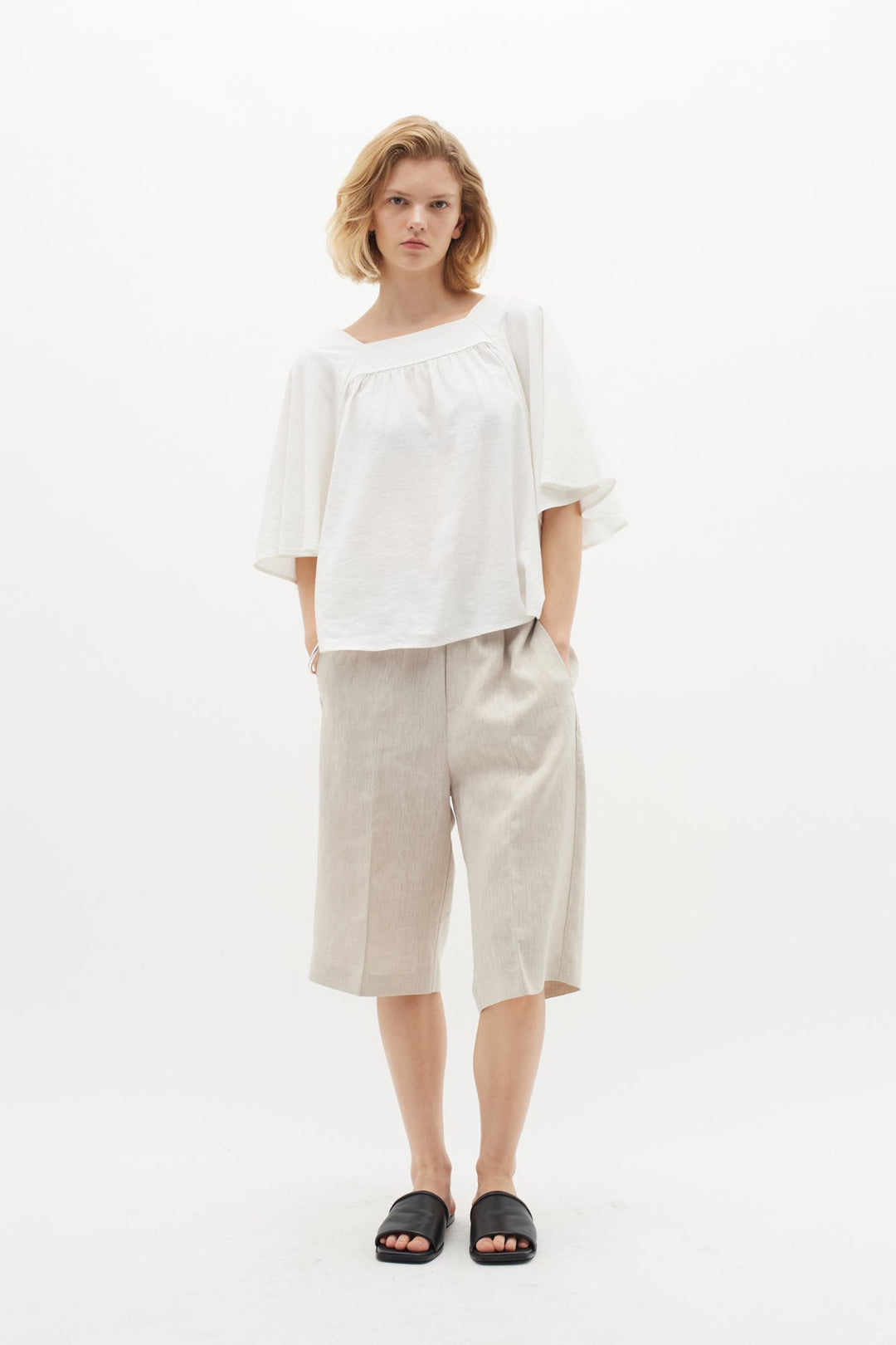 Ellieiw Top Pure White | Skjorter og bluser | Smuk - Dameklær på nett