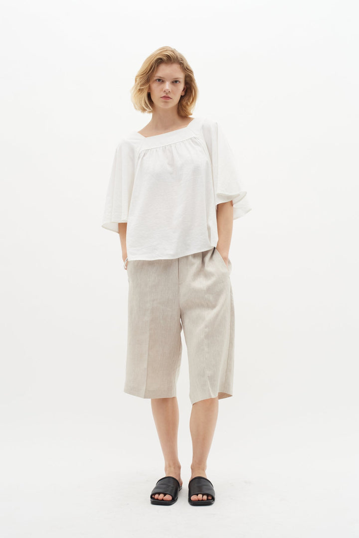 Ellieiw Top Pure White | Skjorter og bluser | Smuk - Dameklær på nett