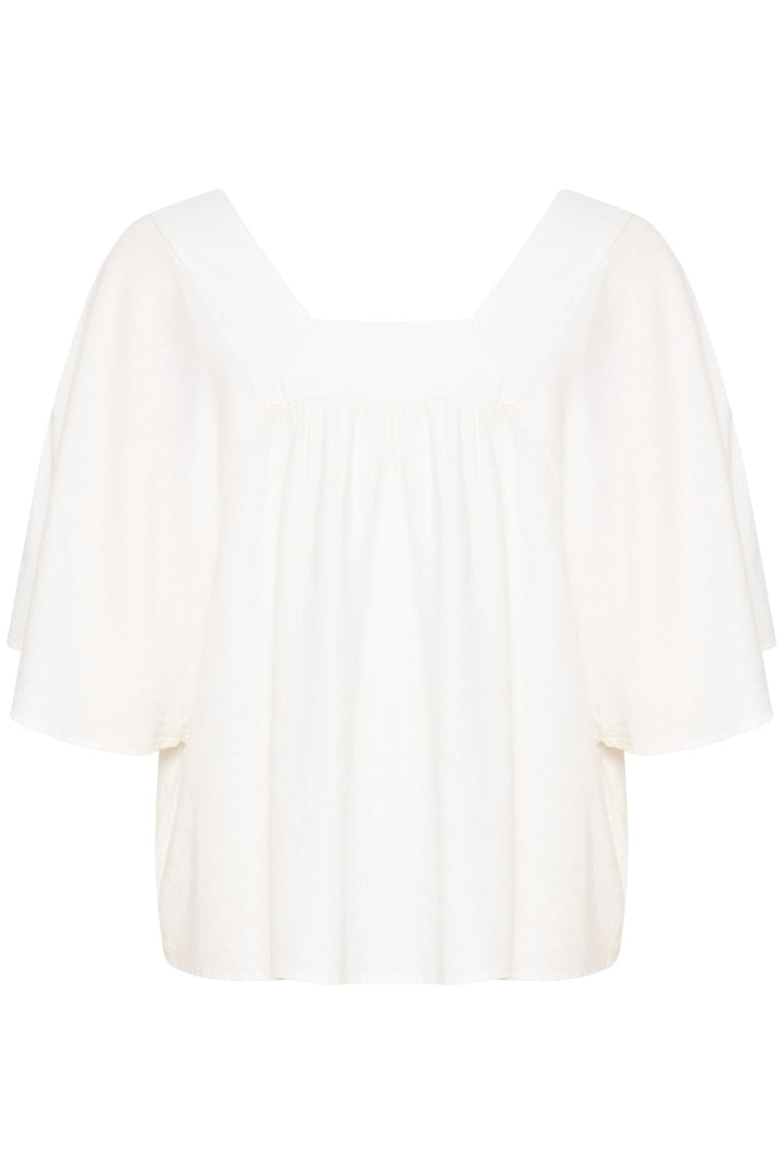 Ellieiw Top Pure White | Skjorter og bluser | Smuk - Dameklær på nett
