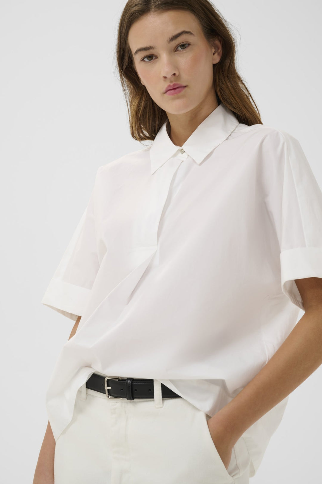 Elliniw Blouse Pure White | Skjorter og bluser | Smuk