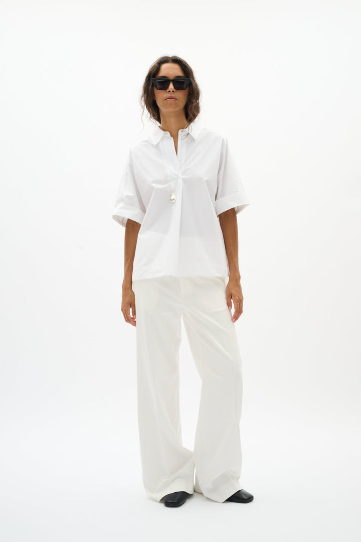 Elliniw Blouse Pure White | Skjorter og bluser | Smuk