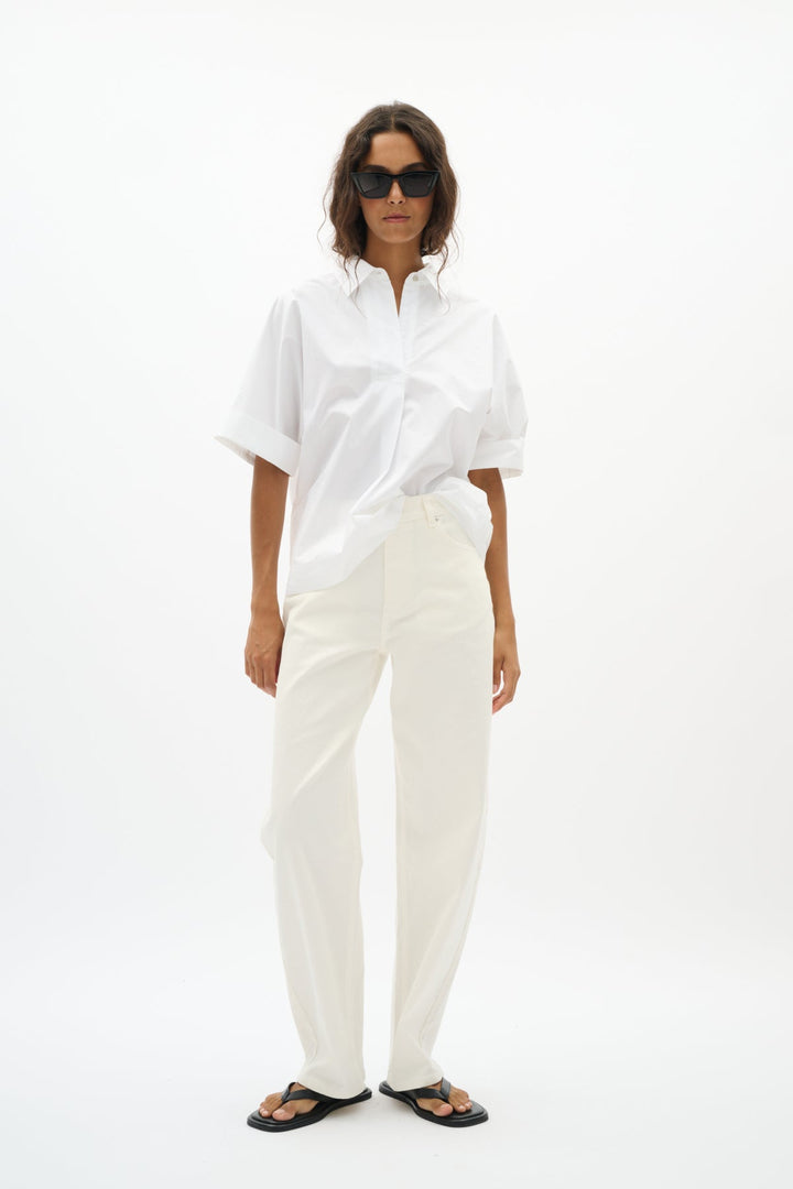 Elliniw Blouse Pure White | Skjorter og bluser | Smuk
