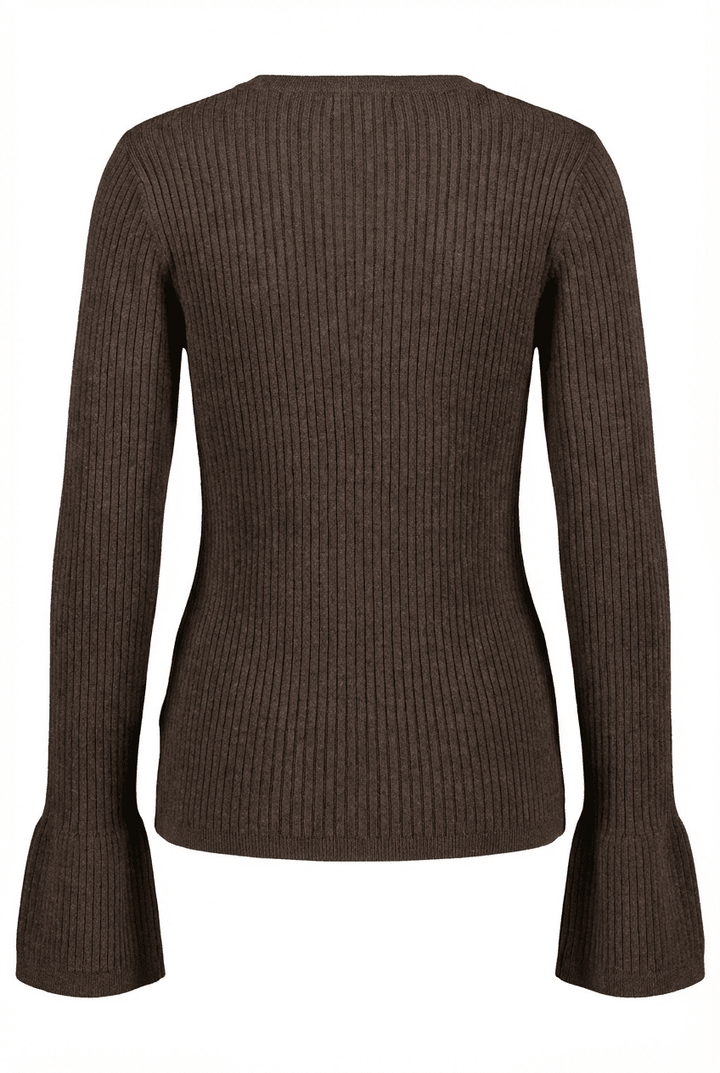 Elma Cardigan Dark Brown | Genser | Smuk