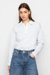 Elmer Polo Shirt Light Blue Stripe