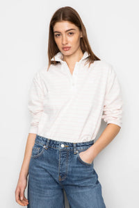 Elmer Polo Shirt Light Pink Stripe