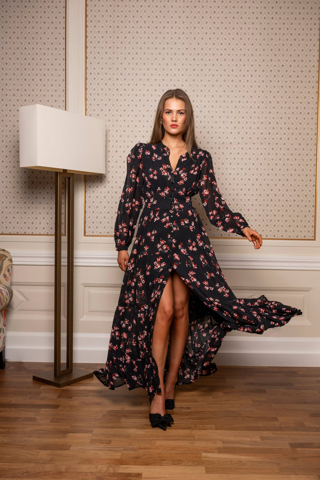 Elodie Dress Dark Romance | Kjoler | Smuk - Dameklær på nett
