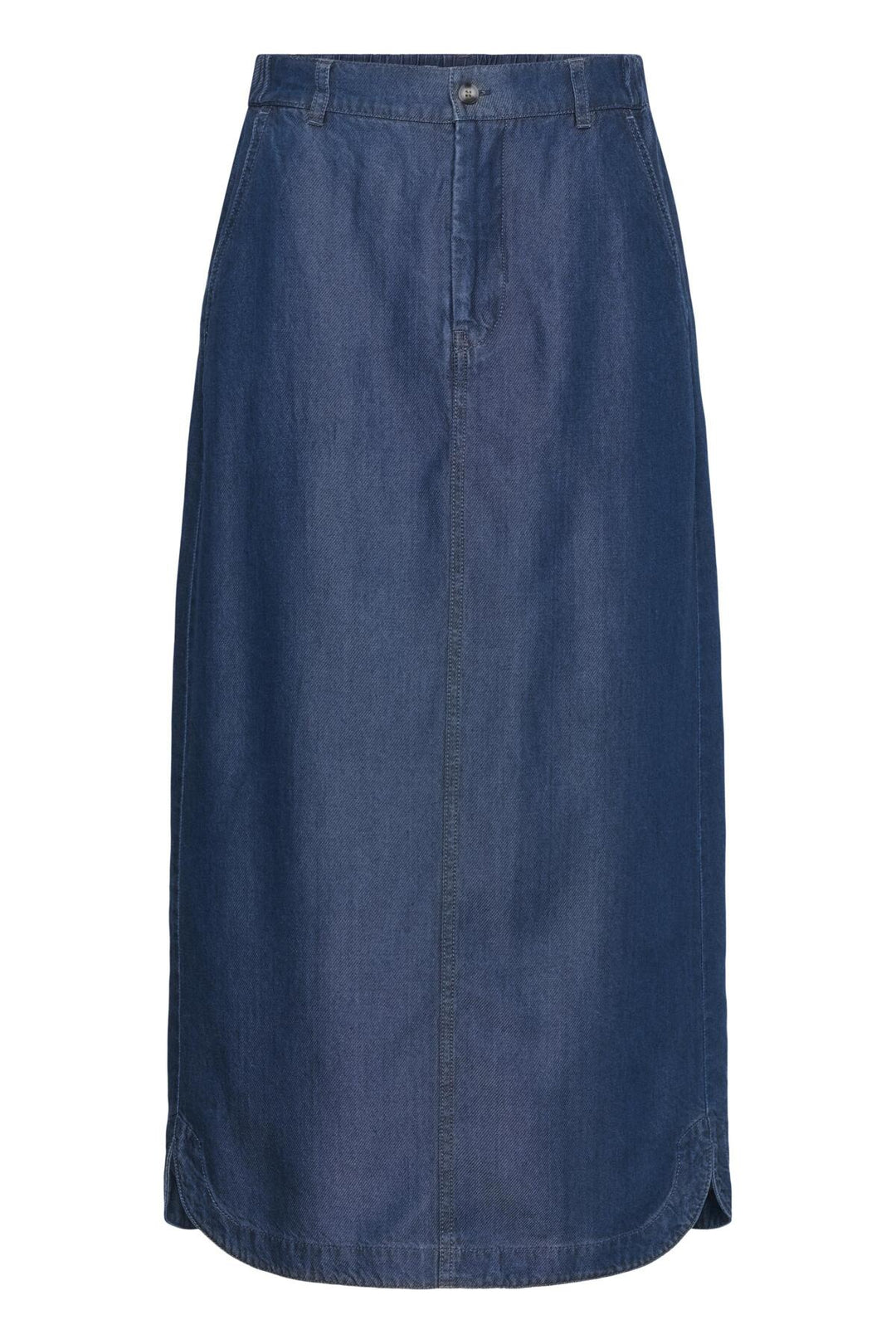 Eloiseiw Skirt Dark Blue Denim | Skjørt | Smuk