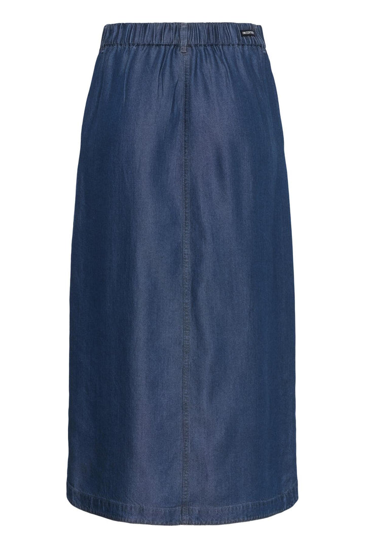 Eloiseiw Skirt Dark Blue Denim | Skjørt | Smuk